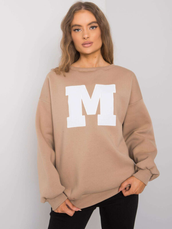 Bluza ciemny bezowy EM-BL-617-1.34X