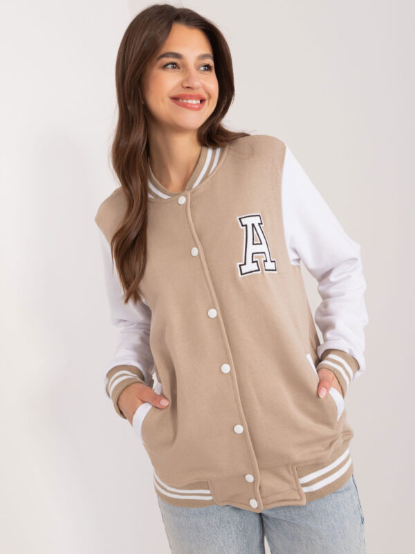 pol_pl_Bezowa-damska-bluza-bomber-z-kieszeniami-405512_6