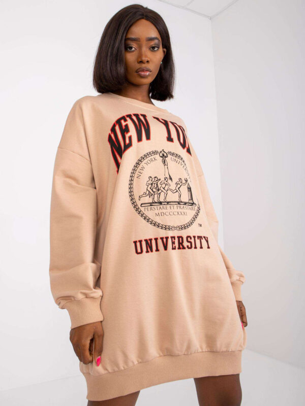 Bluza ciemny bezowy FA-BL-7679.32P
