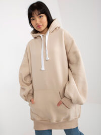 pol_pl_Bezowa-dresowa-dluga-bluza-basic-oversize-z-kapturem-393957_4
