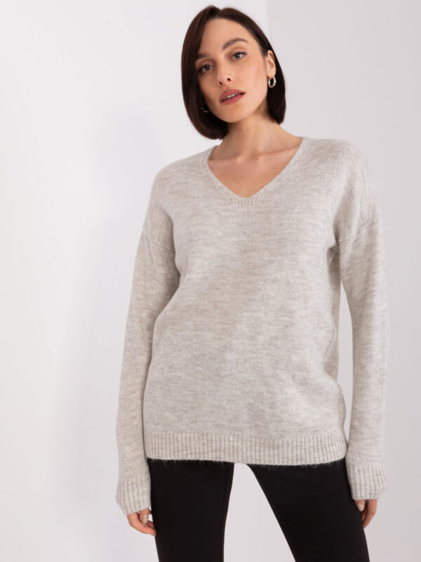 Sweter beżowy TO-SW-1810.25X