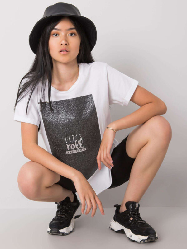 T-shirt biały HB-TS-3068.60