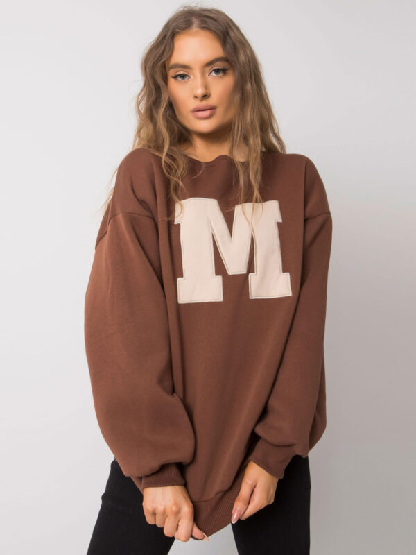 Bluza brązowy EM-BL-617-1.34X