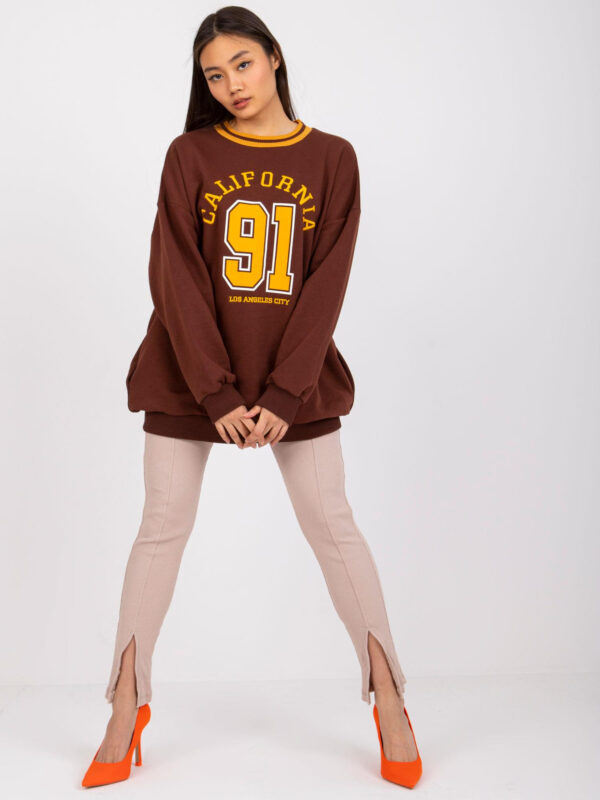 Bluza ciemny brązowy FA-BL-7650.40