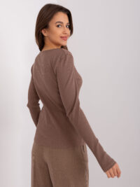 pol_pl_Brazowa-damska-bluzka-longsleeve-z-dekoltem-V-402708_2