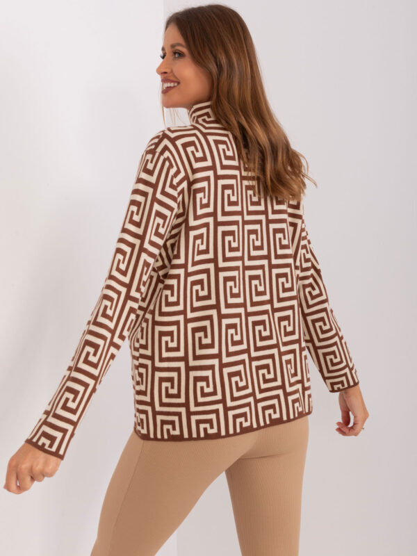 Sweter brązowy AT-SW-2341.00P
