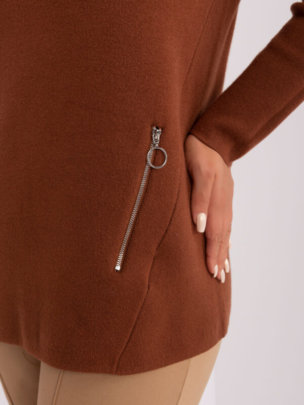 Sweter brązowy PM-SW-PM717.20
