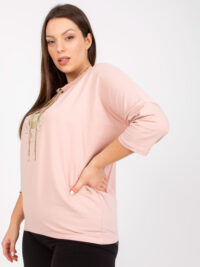 pol_pl_Brudnorozowa-bluzka-plus-size-z-rekawem-3-4-386931_6
