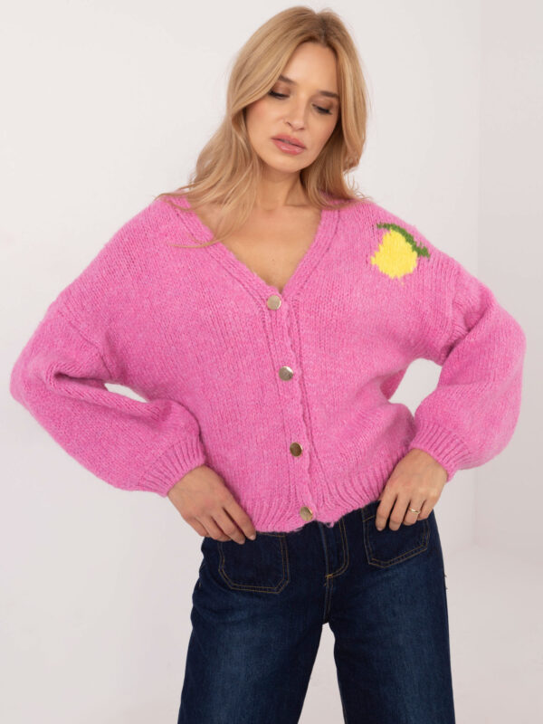 Sweter różowy MI-SW-2108.92