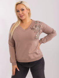 pol_pl_Ciemnobezowa-damska-bluzka-plus-size-z-bawelny-404390_5
