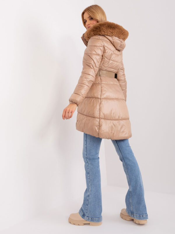Kurtka ciemny bezowy NM-KR-TR8173.96P