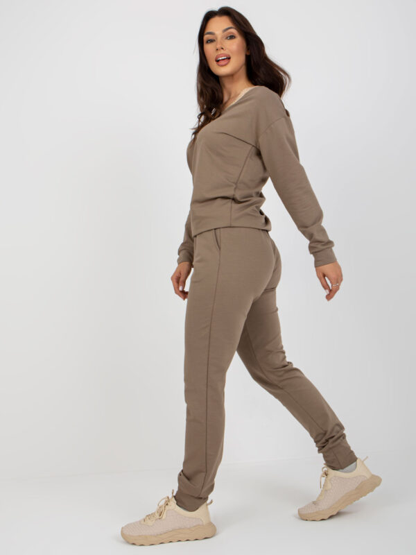 Komplet ciemny bezowy LK-KMPL-509011.86P