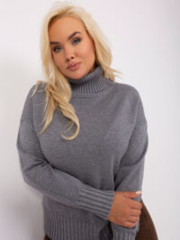 pol_pl_Ciemnoszary-damski-sweter-plus-size-z-golfem-401967_4