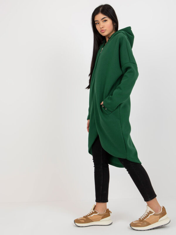 Bluza ciemny zielony RV-BL-4858-1.99P