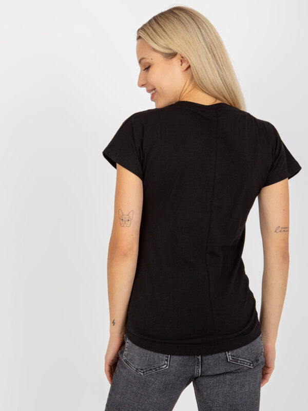 T-shirt czarny VI-TS-034.06