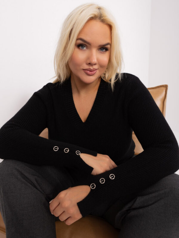 Sweter czarny PM-SW-PM-3770.30