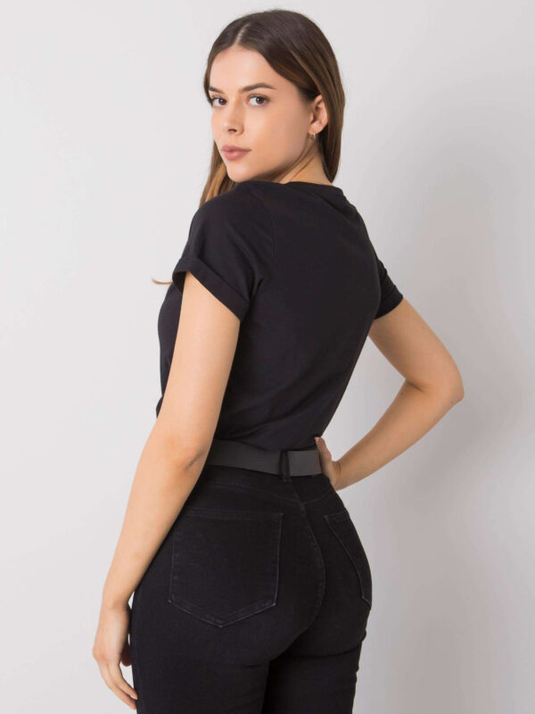 T-shirt czarny RO-TS-2307.21