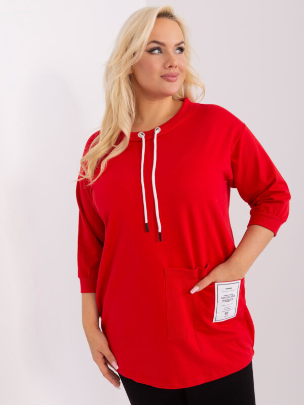 pol_pl_Czerwona-damska-bluzka-plus-size-z-bawelny-404467_5 pol_pl_Czerwona-damska-bluzka-plus-size-z-bawelny-404467_5