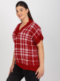 pol_pl_Czerwona-dzianinowa-kamizelka-plus-size-z-dekoltem-V-390310_2