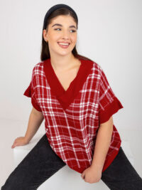 pol_pl_Czerwona-dzianinowa-kamizelka-plus-size-z-dekoltem-V-390310_6