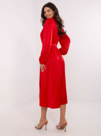 pol_pl_Czerwona-elegancka-sukienka-szmizjerka-z-paskiem-410681_4