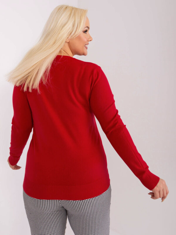 Sweter czerwony PM-SW-PM-3007+1.18