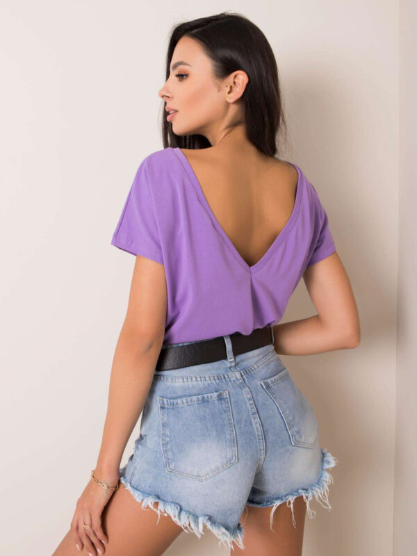 T-shirt fioletowy RV-TS-4662.14P