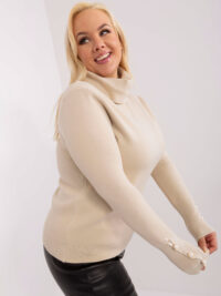 pol_pl_Jasnobezowy-dzianinowy-sweter-plus-size-z-golfem-404857_2