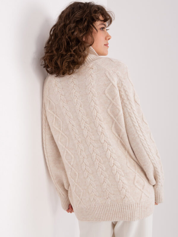 Sweter jasny beżowy AT-SW-2355-2.12P