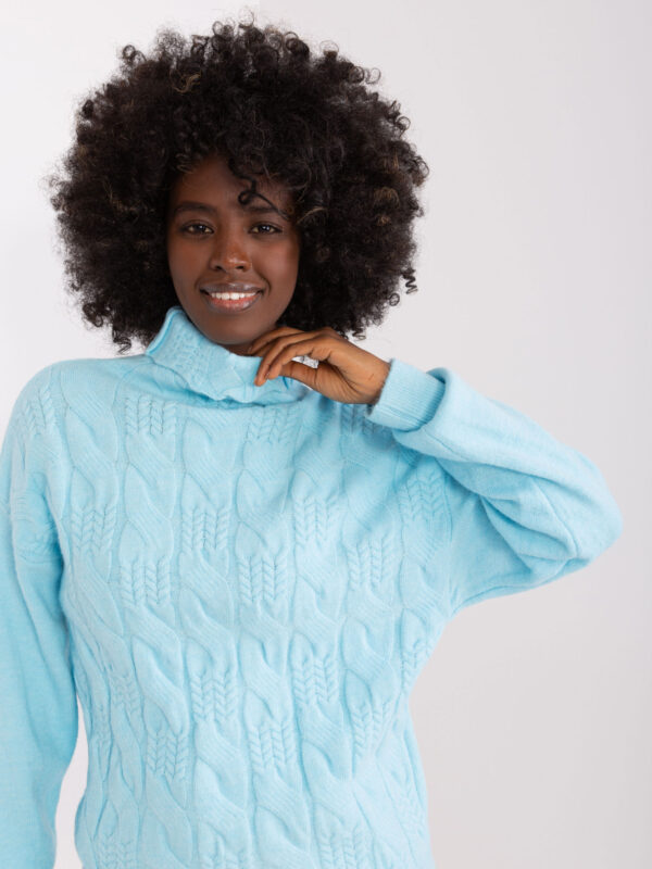 Sweter jasny niebieski AT-SW-23401.97P