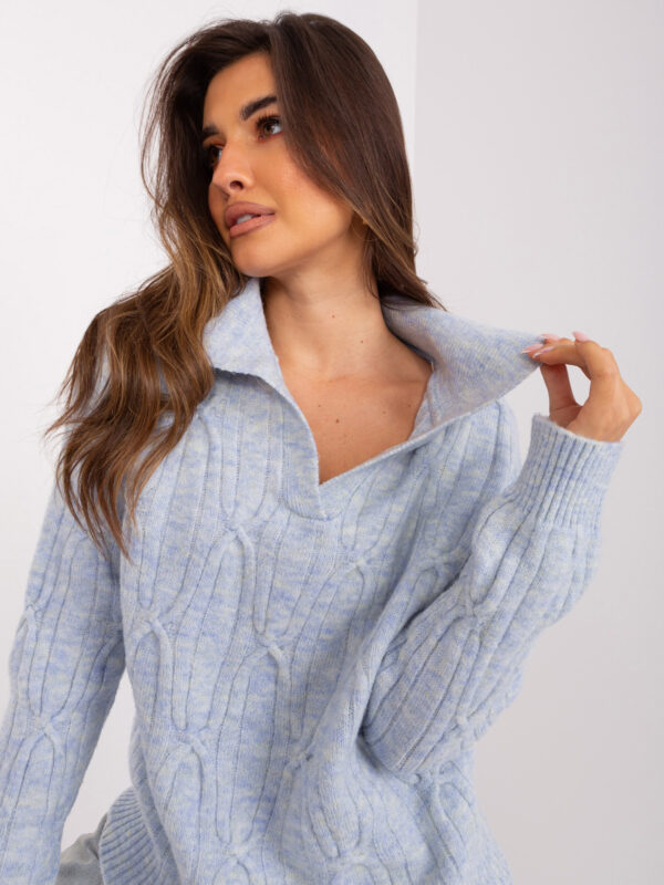 Sweter błękitny AT-SW-2349-2.27