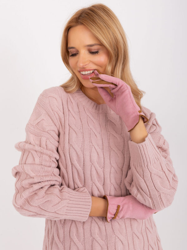 pol_pl_Jasnorozowe-eleganckie-rekawiczki-damskie-404306_5 pol_pl_Jasnorozowe-eleganckie-rekawiczki-damskie-404306_5