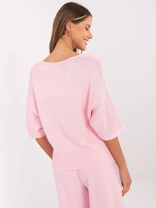 Sweter jasny różowy MI-SW-2101.06