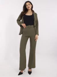 pol_pl_Khaki-rozszerzane-spodnie-damskie-z-materialu-411757_1