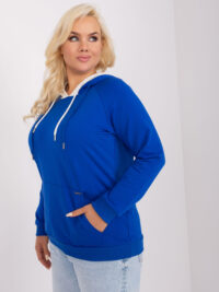 pol_pl_Kobaltowa-gladka-bluza-plus-size-z-kapturem-402568_4