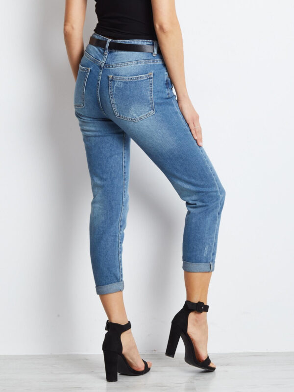 Spodnie jeans niebieski JMP-SP-6889.58P