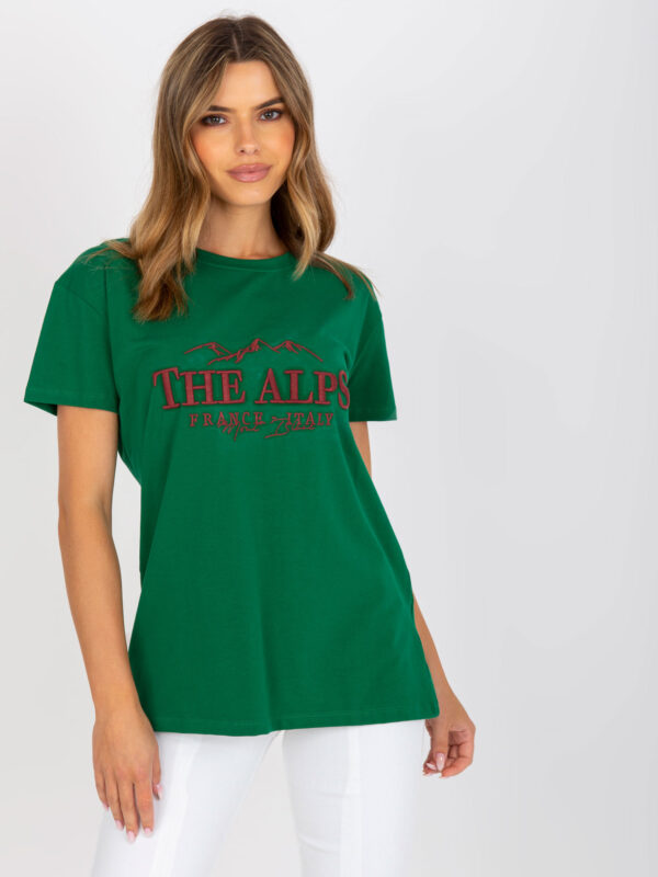 T-shirt ciemny zielony FA-TS-7720.43P